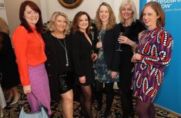 Aoife McDonald with Jill McCarron, Mary Sheahan, Alion Mahon, Alison Hunter and Kay McCarthy